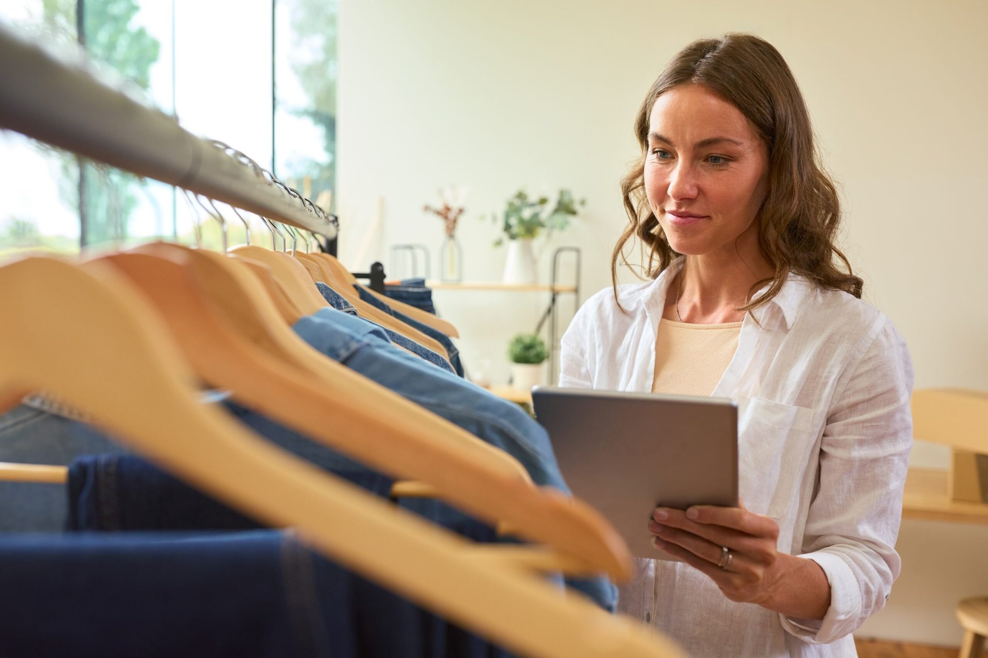 woman creating home inventory disaster preparedness