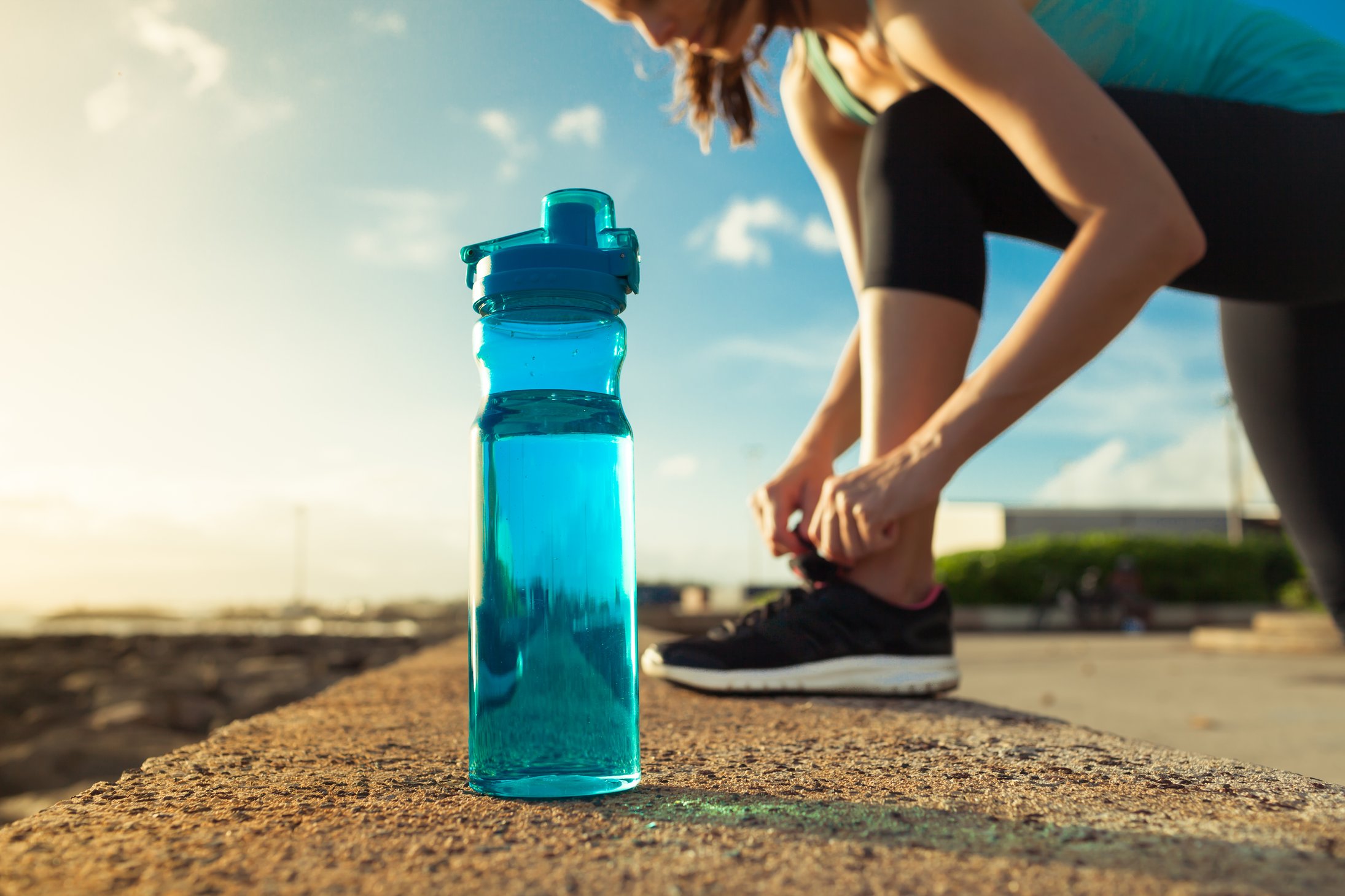 9. Reusable water bottle.