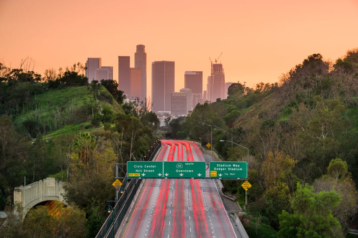 People leaving Los Angeles are now flocking to these cities the most
